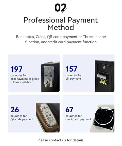 Massage Chair GUOHENG Business Coin Bill Operation 3D Zero Gravity Verkaufs-Massagesessel Zahlungssystem Geldkassette Kommerziell Mass