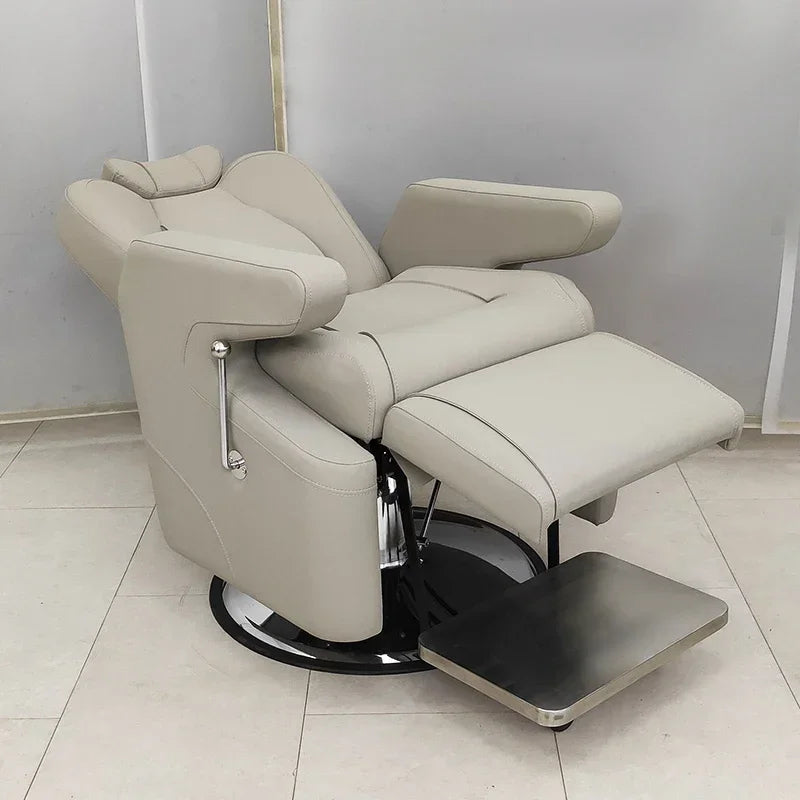 Kopftherapie Elektrischer Schönheits-Haarstuhl Multifunktionaler Augenbrauenrasier- und Ablagestuhl Physiotherapie Gesundheitsstuhl