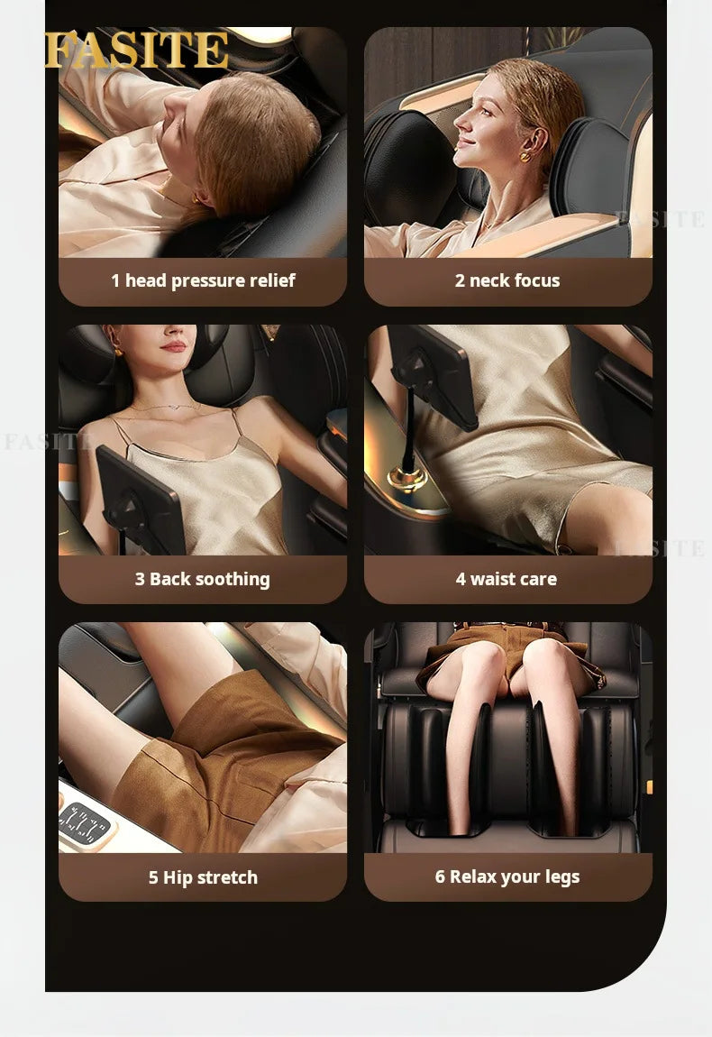 Intelligent voice massage chair household full body electric multi-function luxury space capsule intelligent massage sofa