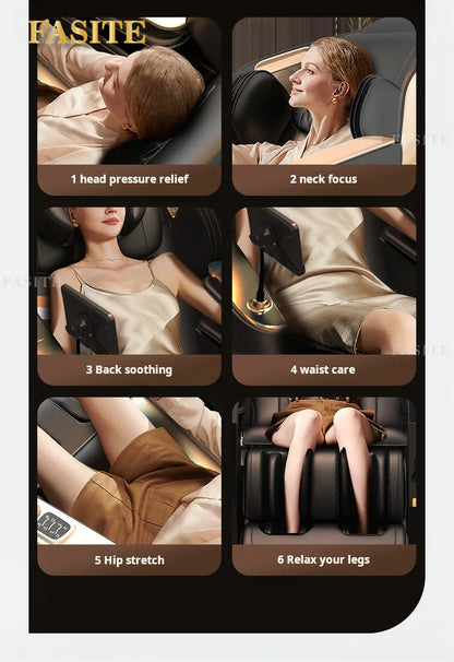 Intelligent voice massage chair household full body electric multi-function luxury space capsule intelligent massage sofa