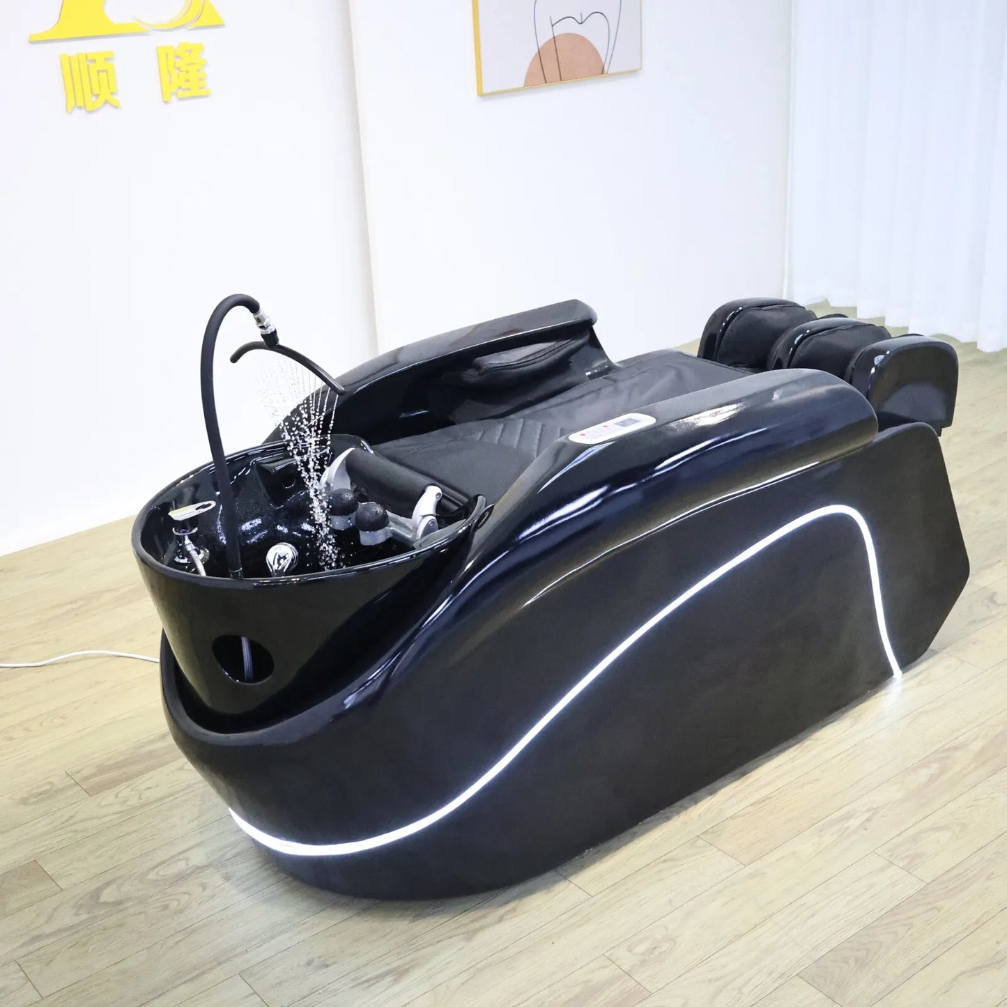 Head SPA Hydrotherapy Automatic Massage Shampoo Bed Hair Salon Furniture Massage Table Health store Equipment Factory Direct
