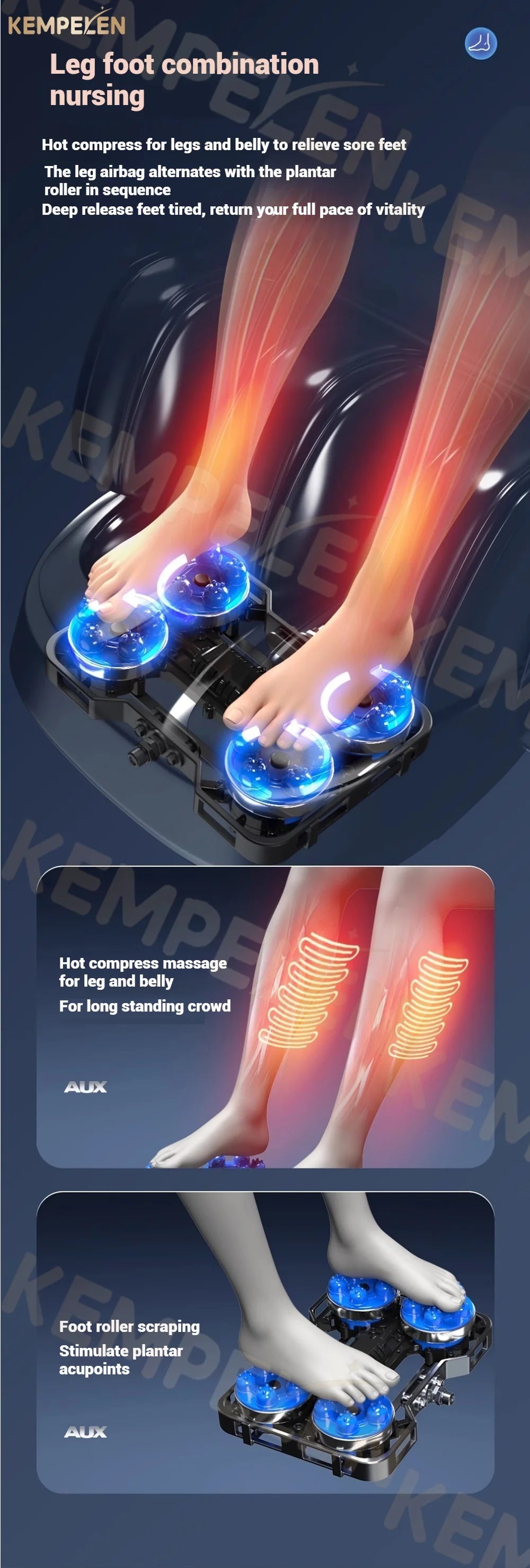 4D+ Jade 6-Rollen Massagesessel – Schwerelosigkeit, Thai-Stretch, KI-Sprache, 3 Jahre Garantie