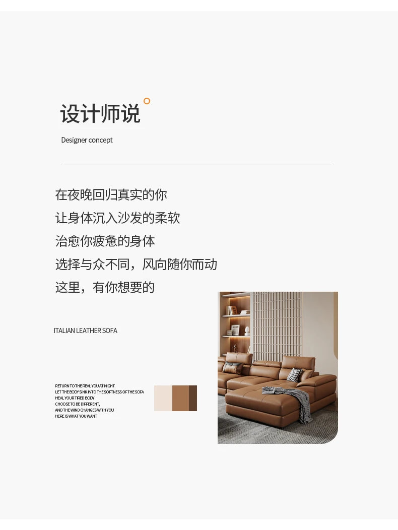 Europäisches Wohnzimmer-Sofa Echtleder-Ecksofa Modulares Luxus-Sofa Sala De Estar De Luxo Moderne Möbel