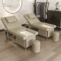 2026 Gesundheitsfußmassage Schönheitssalon Spezialshampoobett elektrisches Hebefußmassagesofa Bett Schönheitssalon High-End-Kopf