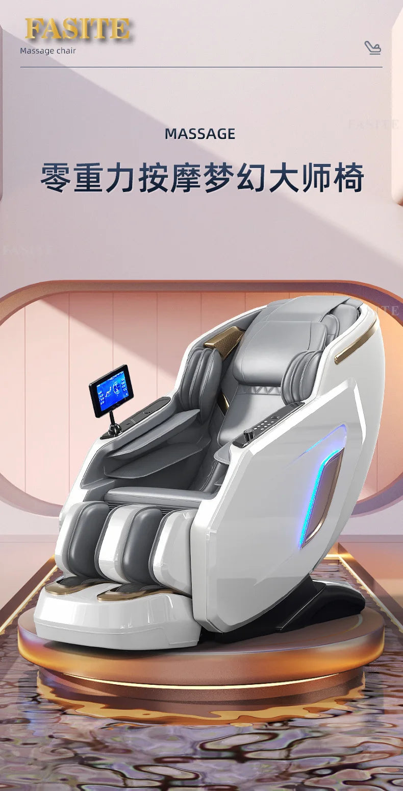 Massagesessel Home Intelligent Multifunktional Ganzkörper Automatisch Elektrisch Schwerelosigkeit Raumkapsel Führungsschiene
