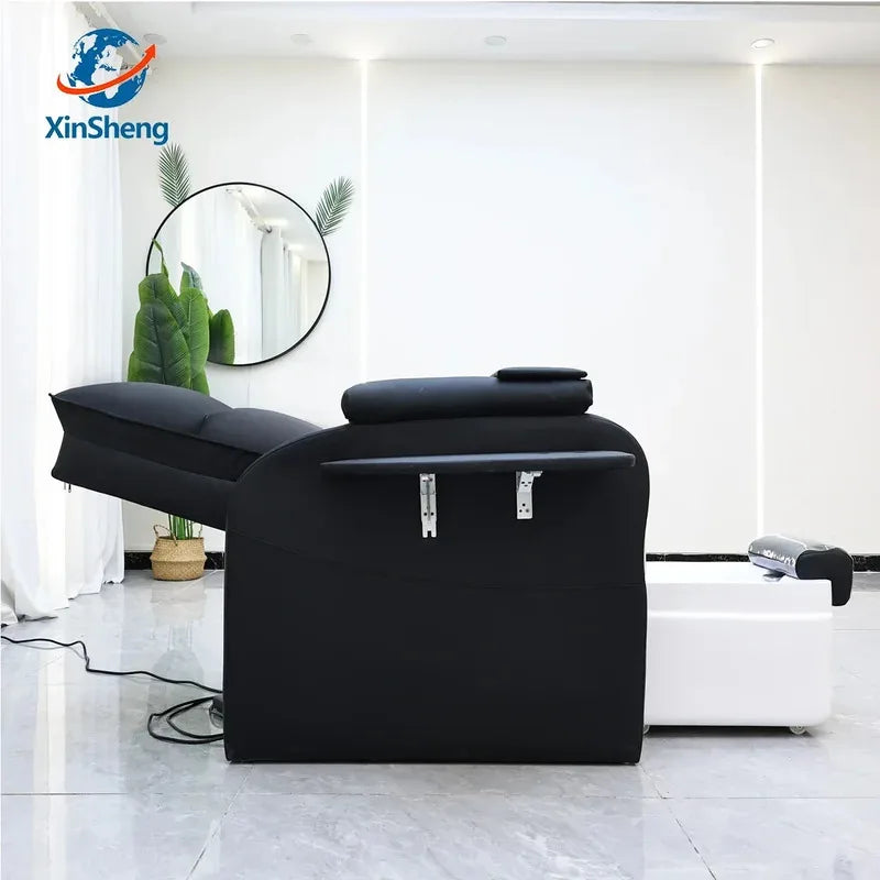 XinSheng Fußbad Nagelstuhl Pedikürestühle Salon SPA Fußmassage Maniküre Möbel Sofa Material Rückenlehne Elektrische Hebefunktion2026
