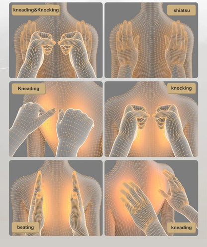 Guoheng 168L elektrischer Luxus-Massagesessel Shiatsu-Massagesessel mit Musikfunktion, OEM-Touchscreen-Massagesessel