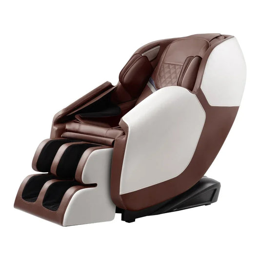 Luxuriöser moderner multifunktionaler Luftdruck-3D-Massage-Stuhl 4D Zero Gravity Wärme Shiatsu Massagesessel für Kopf, Fuß, Körper