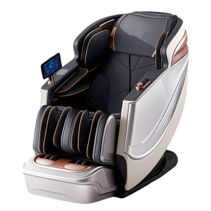 6D Smart Sensory Dual Movement SL-Track Massage Chair Thai Stretch Electric Leg Lift Leisure Sofa Zero Gravity Home Office Chair