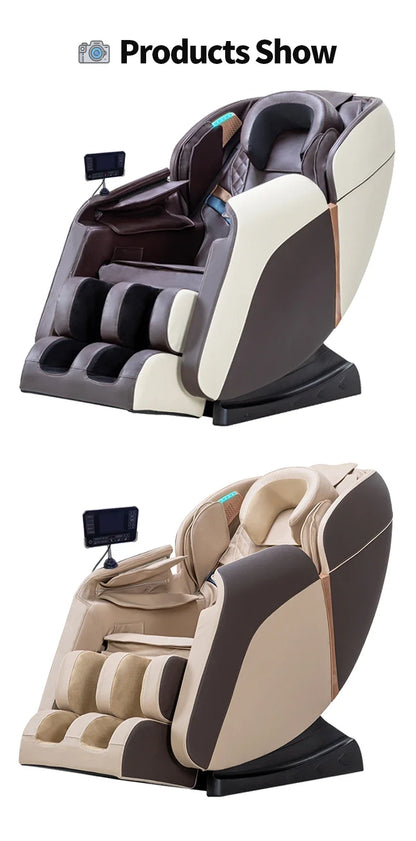 Factory Wholesale High Quality Cheap 3D 4D 8D Full Body Zero Gravity Home Use Massage Chair With Foot Massage