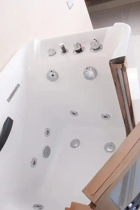 Therapeutic elder bathtubs,old man deep walk in bathtub for seniors,double walk in bathtub