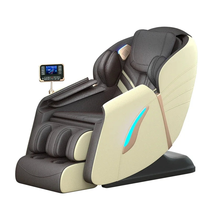 Bestseller für zu Hause: Zero Gravity Smart Massagesessel, elektrisches Relax-Sofa mit Fuß- und Hüftrollen für Körper- und Armmassage