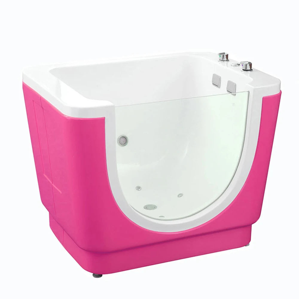 1100X850X850mm Infant Baby Portable Spa Acrylic Hydromassage Whirlpool Kids Children Bathtub NS807A