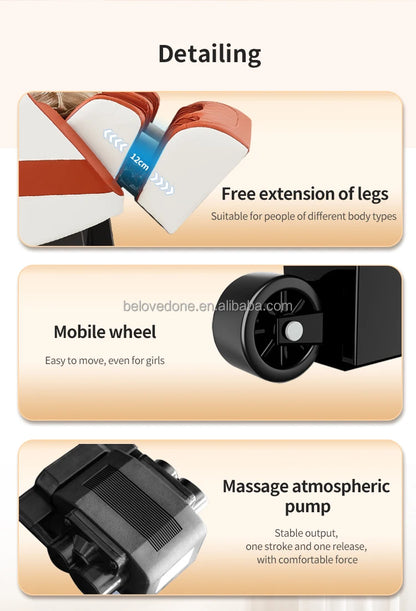 Factory Body Massager Chair Heated Smart Electric Massage Office Chair Foot Spa Body Relaxing