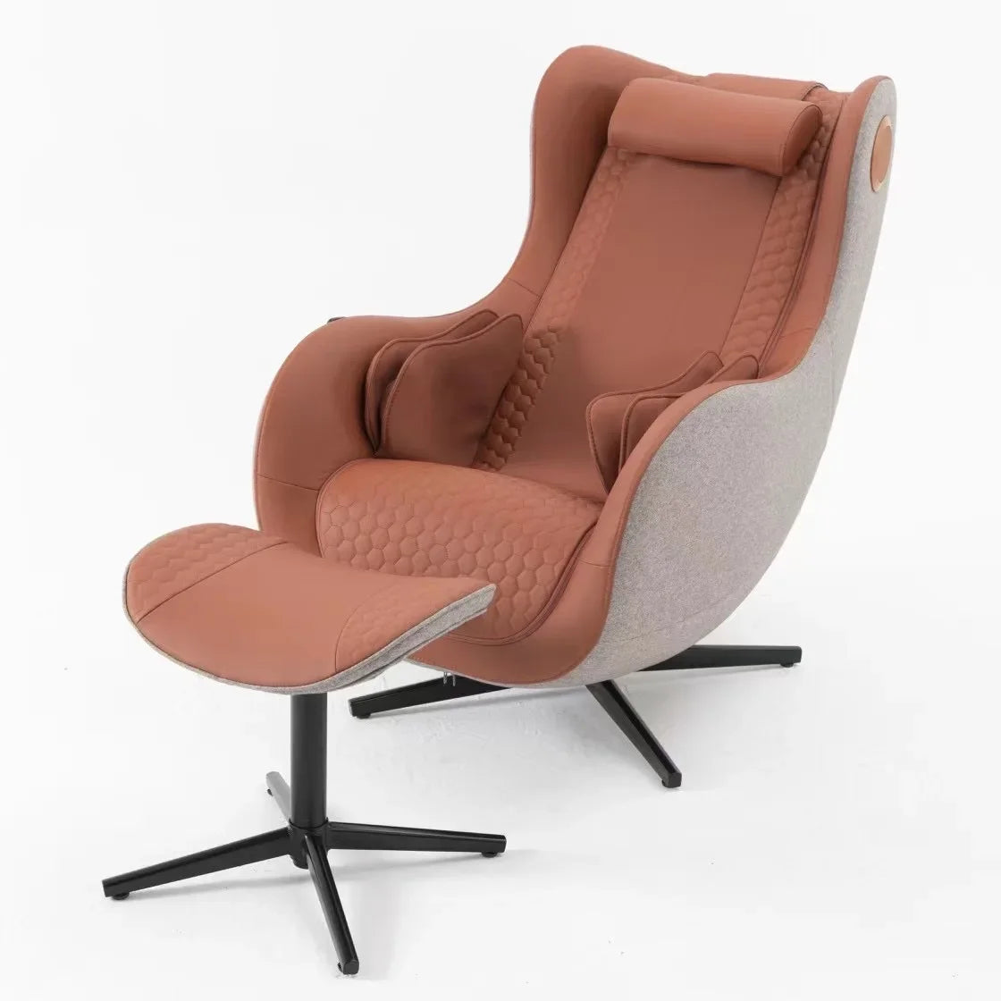 4D Elektrischer Luxus-Büro-Massagesessel Büromöbel Bürostuhl Ergonomische Massage und beheizter 2023 SL Track