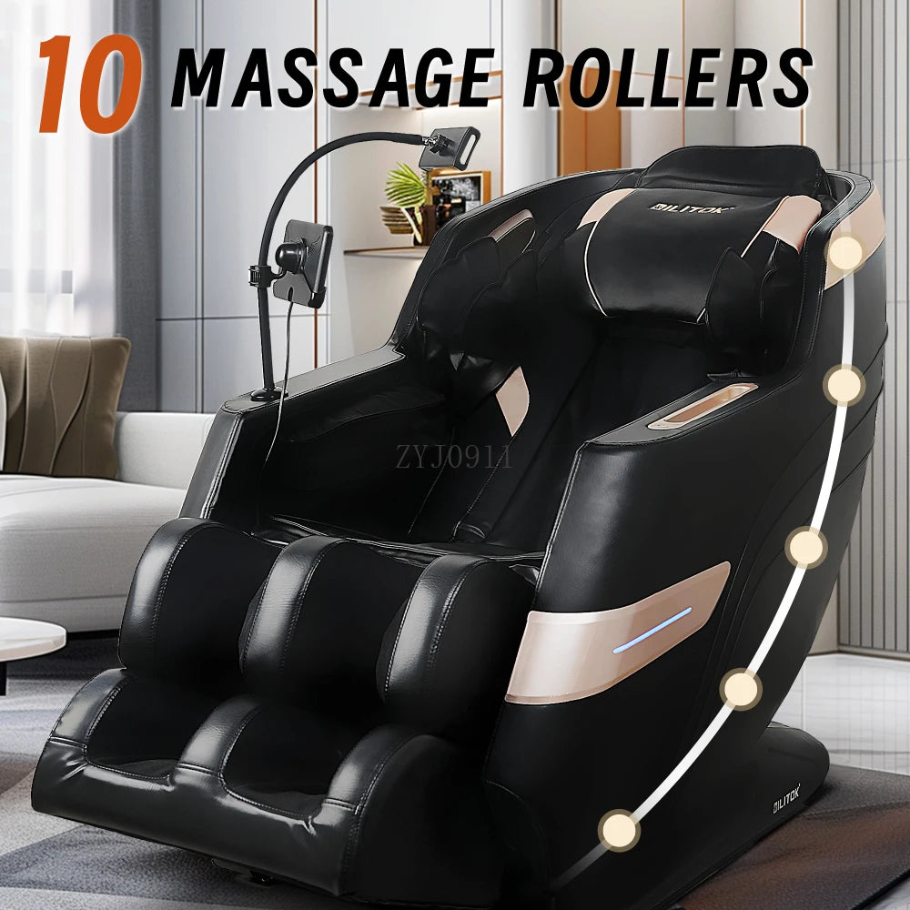 Massagesessel-Liege mit Schwerelosigkeitsfunktion und Ganzkörper-Luftdruck
