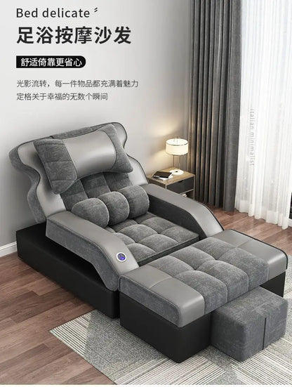 Foot massage sofa High-end electric bath bed Foot massage shop soaking and foot washing  Pedicure reclining