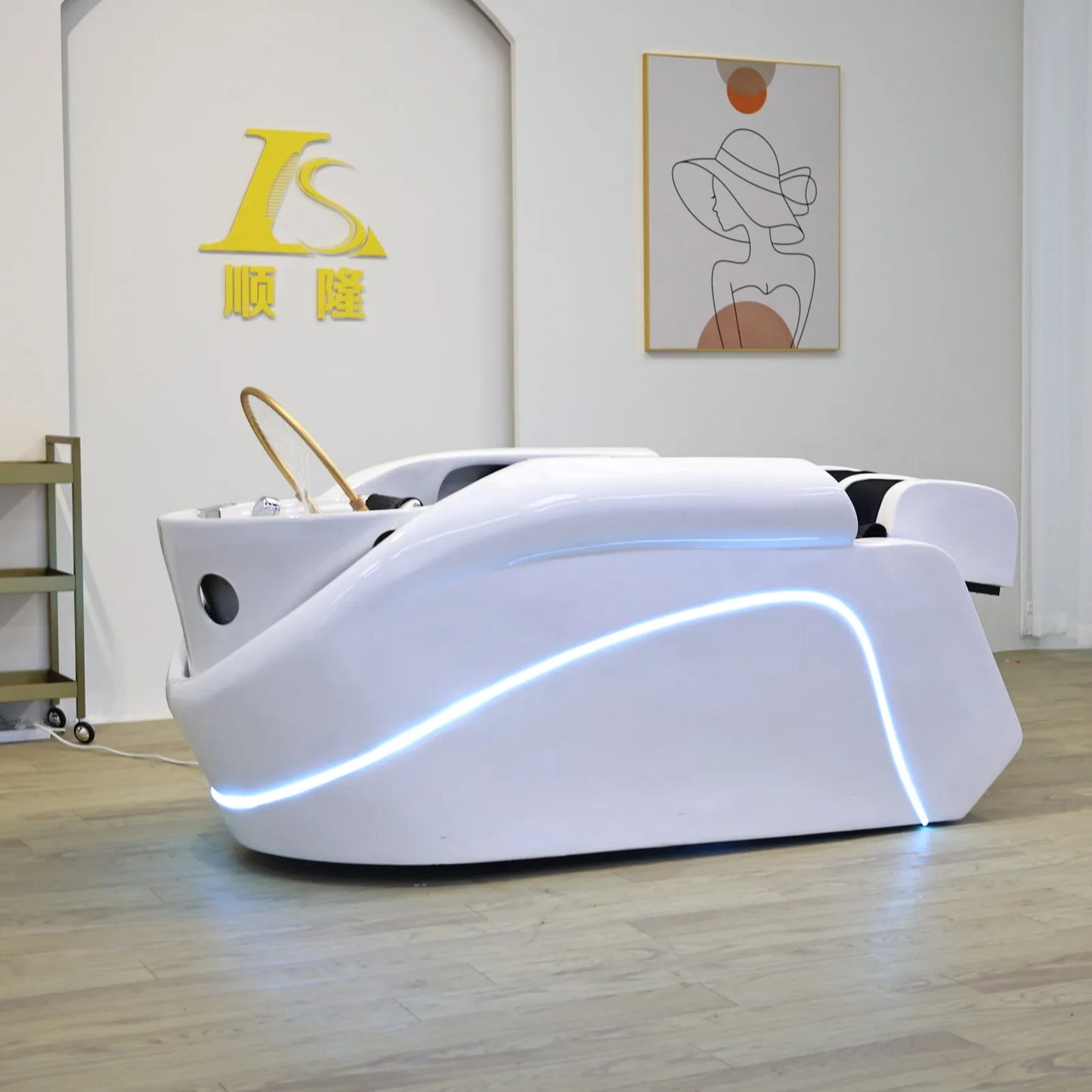 Head SPA Hydrotherapy Automatic Massage Shampoo Bed Hair Salon Furniture Massage Table Health store Equipment Factory Direct