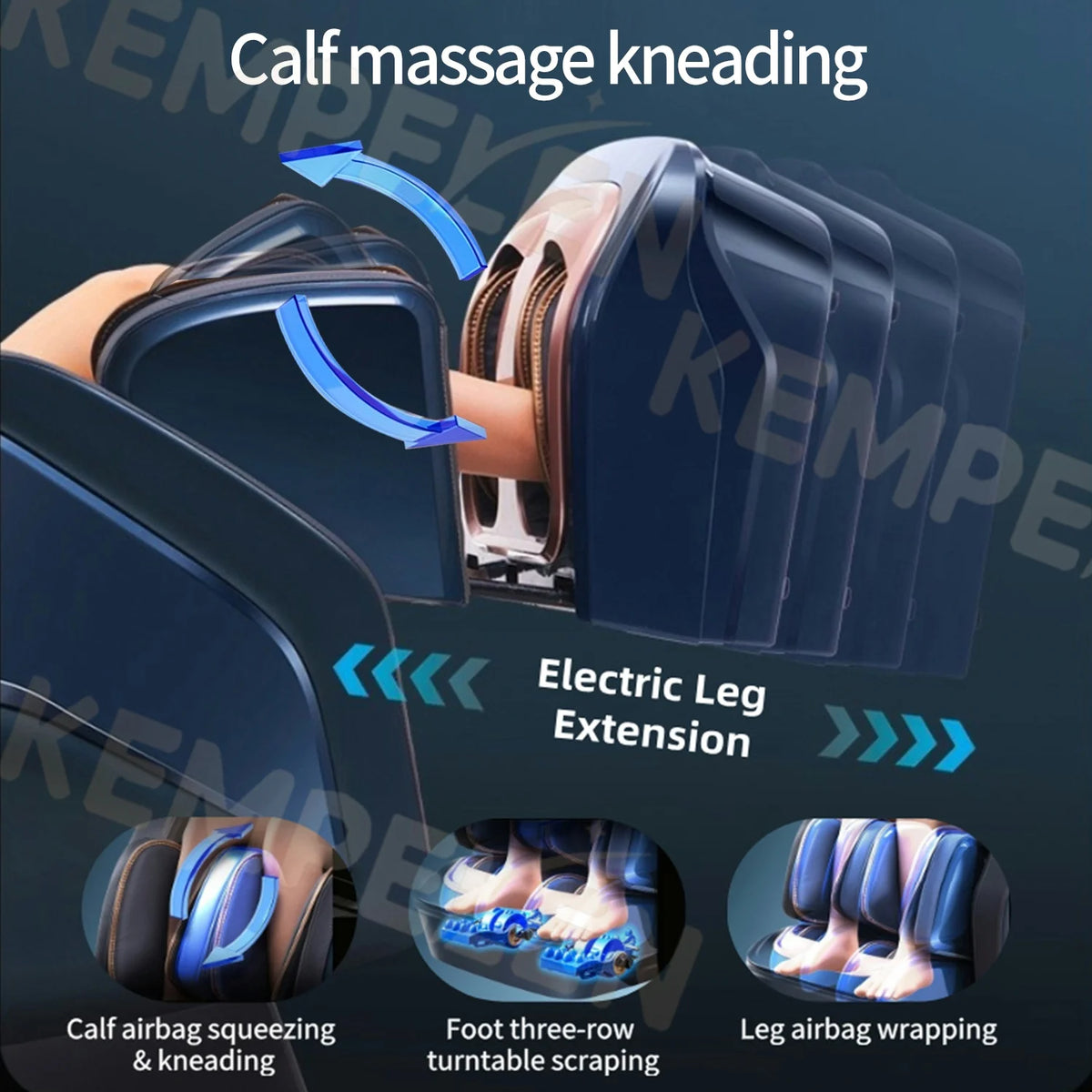 Dual-Core 4D All-in-One Massage Chair | Full Body SL Track & Zero Gravity | Advanced Leg & Foot Comfort