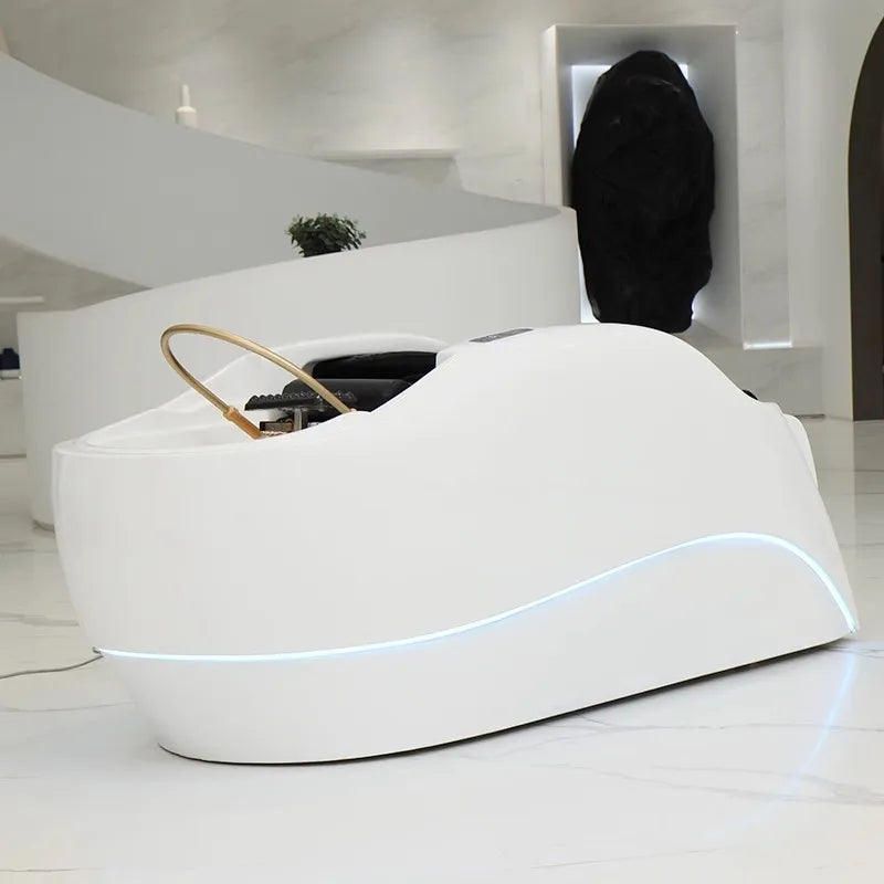 Head Spa Massage Shampoo Bed Shampoo  Washing Hairdressing Basin Professional Equipment Cadeira Chaise Salon De Coiffure