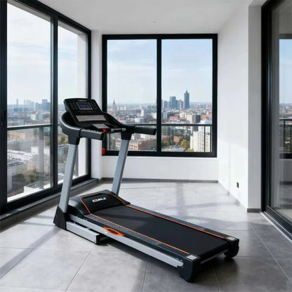 Portable Electric Foldable Treadmill with LCD Screen for Home Use Space-Saving Design Indoor Exercise & Fitness Equipment