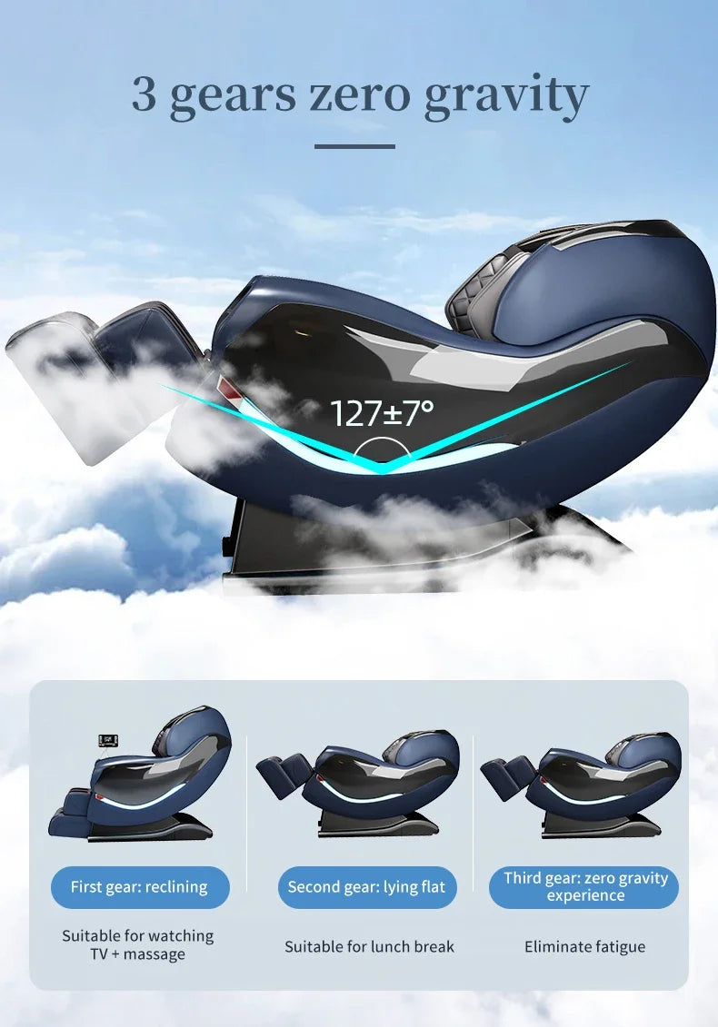 3D Manipulator Smart Screen Touch Sl Track Full Body Massage Zero Gravity Electric Recliner Massage Chair