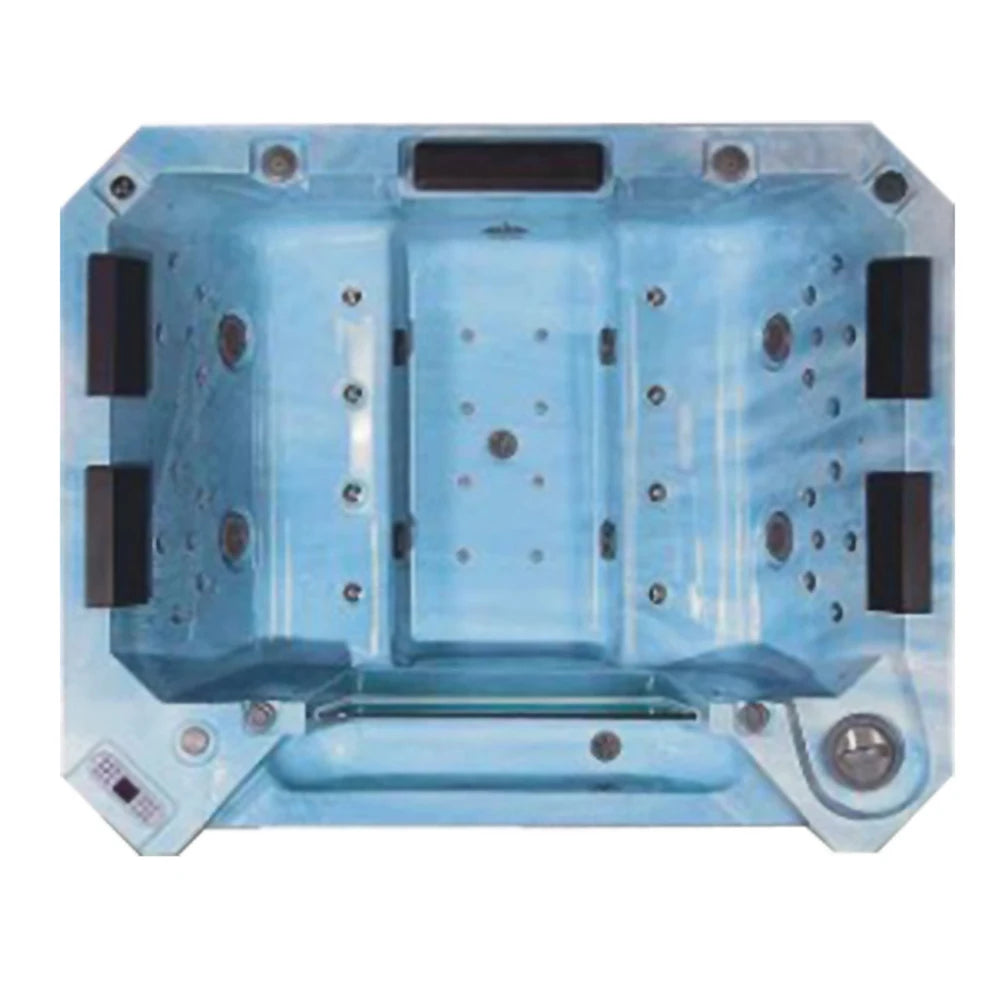 2200X1800X950mm 4-Personen-Schwimmbad Whirlpool-Badewanne Acryl-Hydromassage-Surfing-Massage-SPA H5530A
