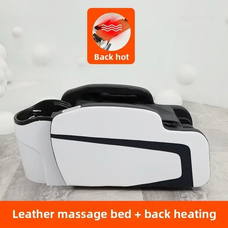Multifunktionales Head Spa Vollautomatisches intelligentes Massagebett für Schönheitssalon für Gesundheitsclub Kommerzielle Salonmöbel