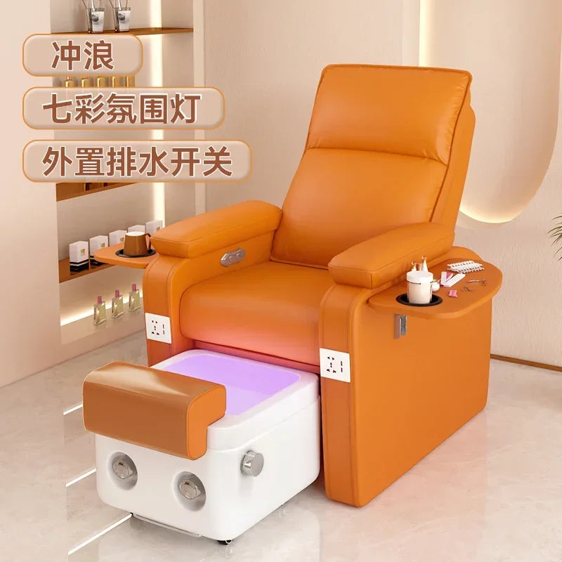 Massage Pedikürstuhl professioneller Spa-Luxus
 Kosmetikerin Nagelstudio Stühle Maniküre Pediküre Stuhl
 Salonmöbel