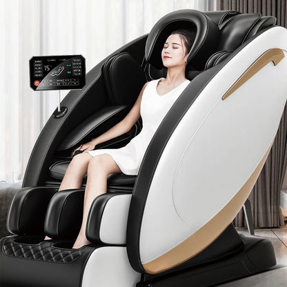 Fauteuil de massage électrique à rouleaux 3D à gravité zéro pour le corps entier