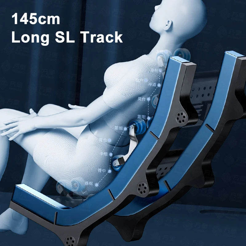 China Luxury 4d Full Body Spa Shampoo Multifunction Vibration zero Gravity Sofa Massage Chair Stretch Pedicure Machine