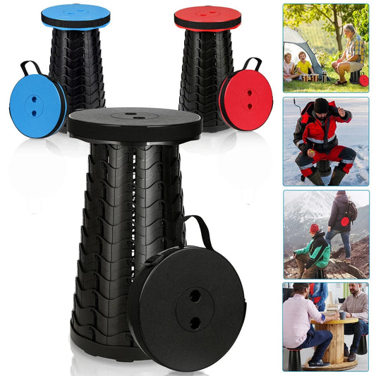 Portable Folding Telescopic Stool