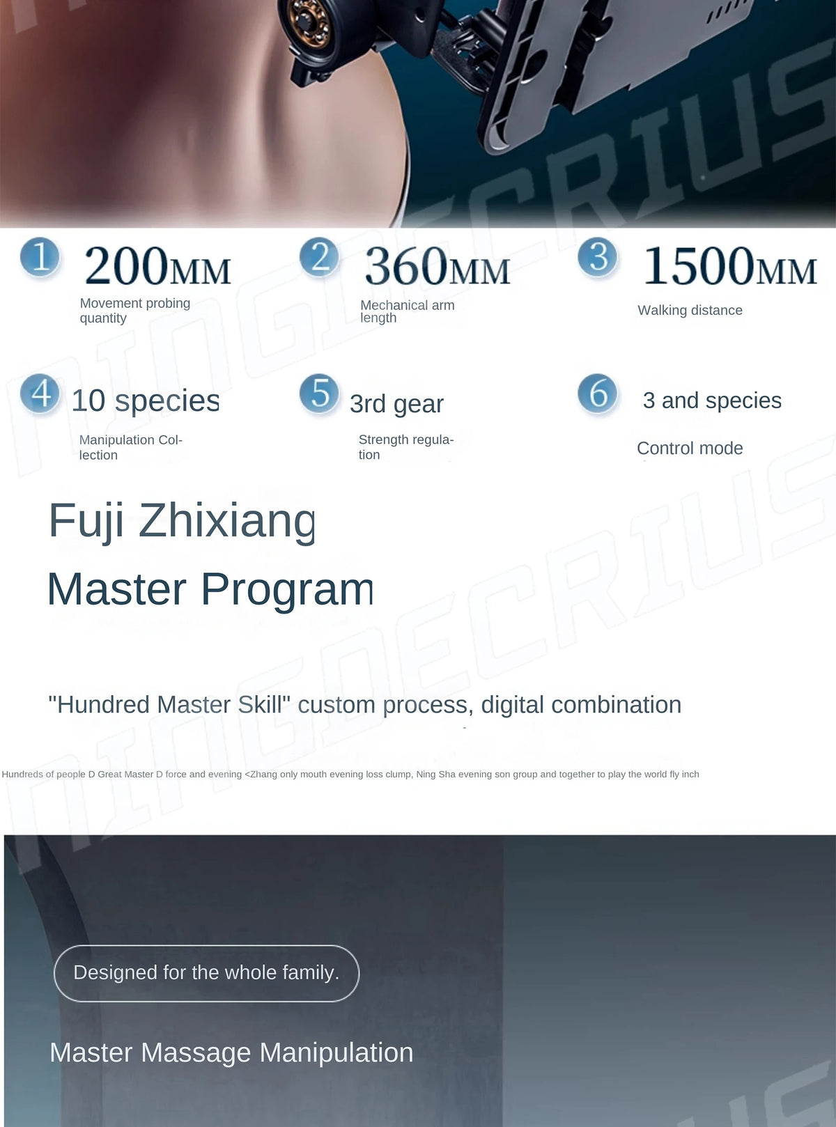 Luxury 4D SL Track 3D Zero Gravity Massage Chair Modern High End Electric Dual Core Zero Gravity Full Body  Massage Chair