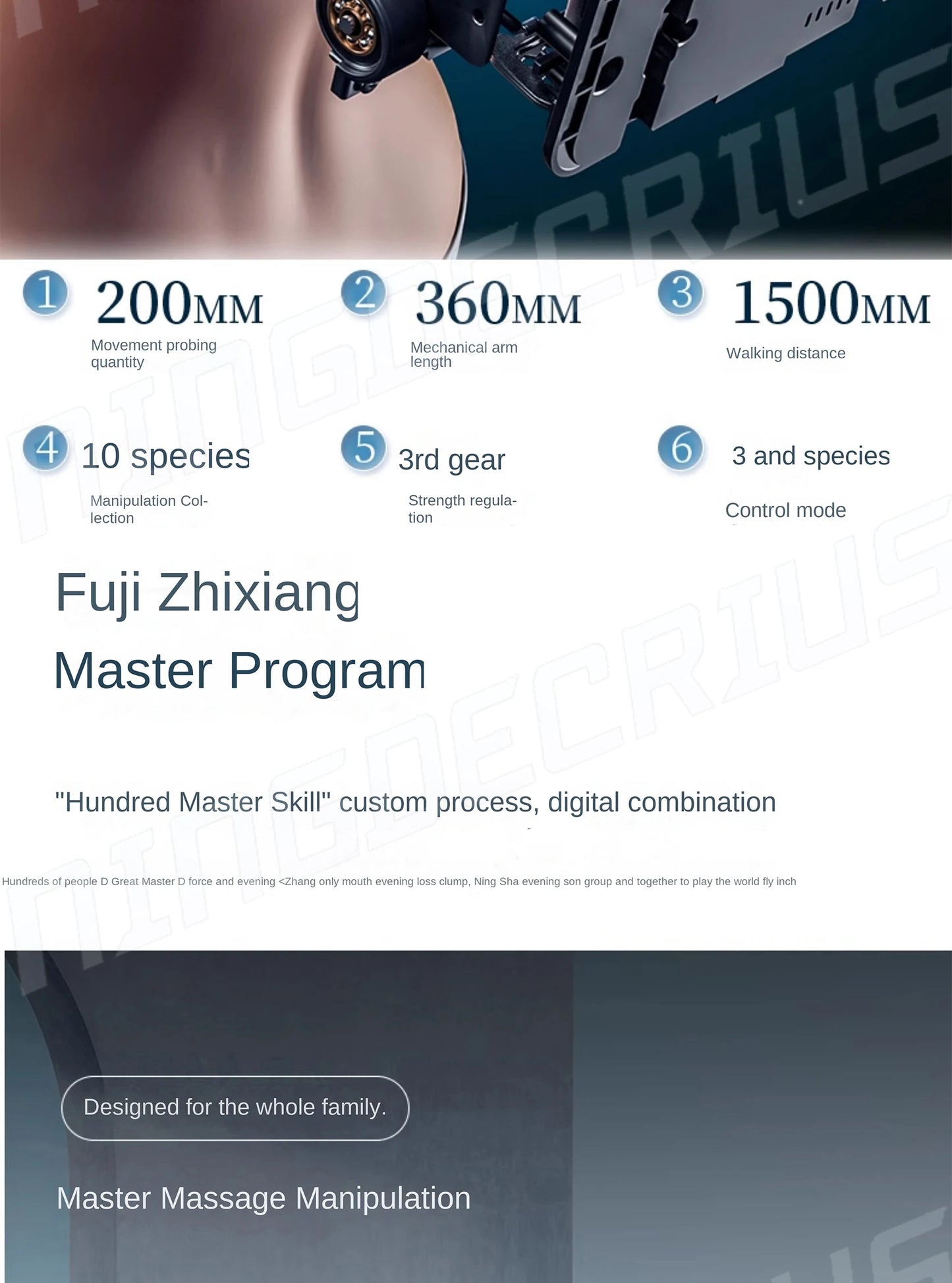 Luxury 4D SL Track 3D Zero Gravity Massage Chair Modern High End Electric Dual Core Zero Gravity Full Body  Massage Chair