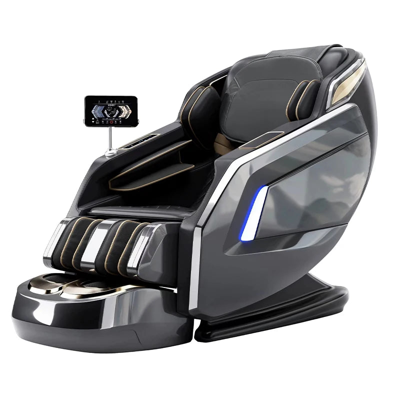 4D SL-Track Zero Gravity Full Body Air Massage Chair Luxury Electric Massager Sofa with 3 Year Warranty for Home