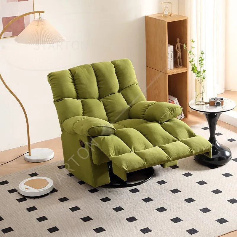 Fashion Modern Luxury Leisure Chair Home Furniture Electric Reclining Chair Lazy Single Sofa Chair
