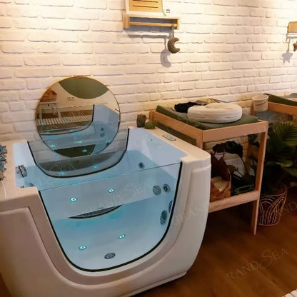 Freistehender Jacuzzi Premium Spa Whirlpool Jacuzzi