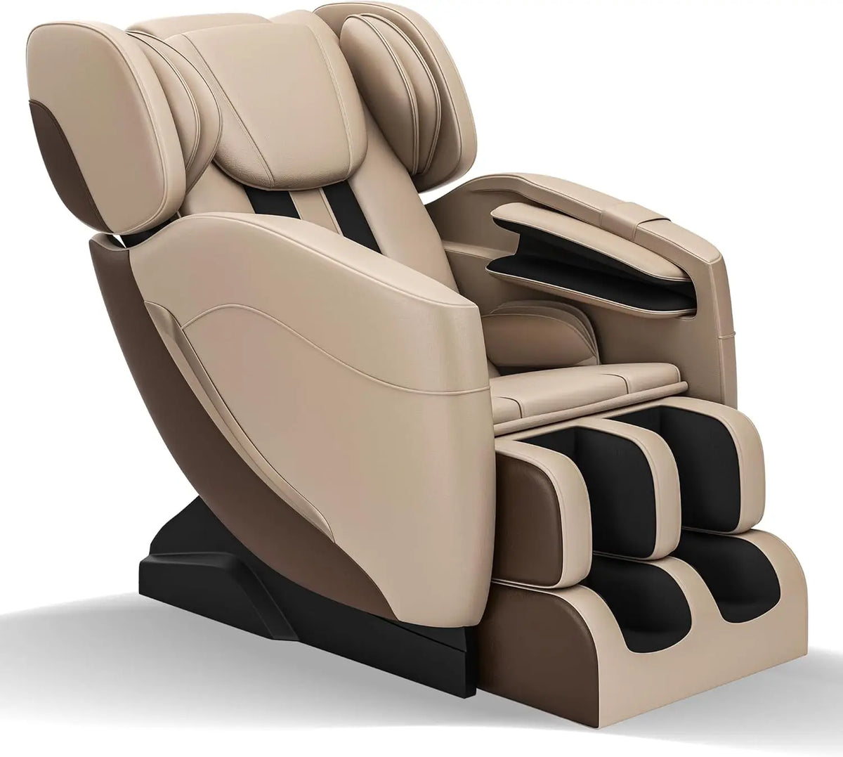 2025 Massagesessel Ganzkörper, Zero Gravity Relaxsessel mit 6 Auto-Modi, Fußmassage, Heizung, 3D-L-Track & Körperscan-Technologie