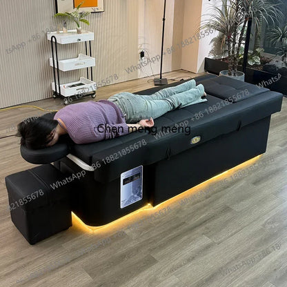 Hot sales Modern beauty salon Back lift hair washing massage head Foot Spa Pedicure Shampoo Bed