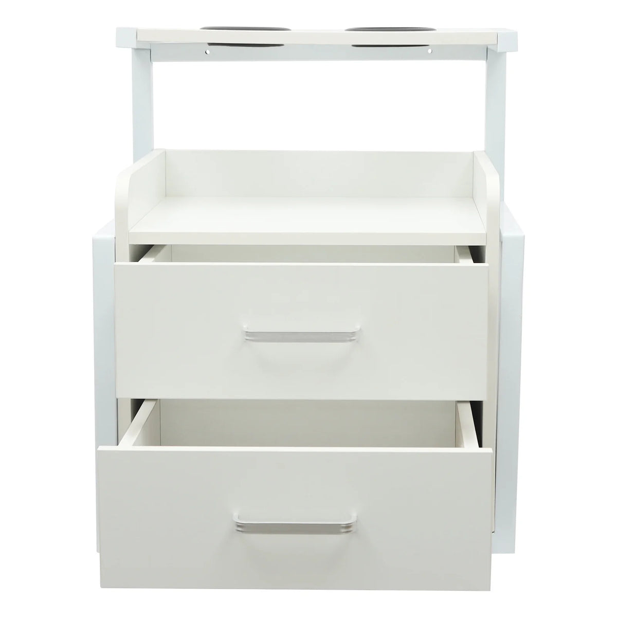 Multifunktionale Salonwagen Wandmontierter Friseurschrank Friseursalon Spezial Dauerwellen-Färbemittel-Ablageregal Möbel