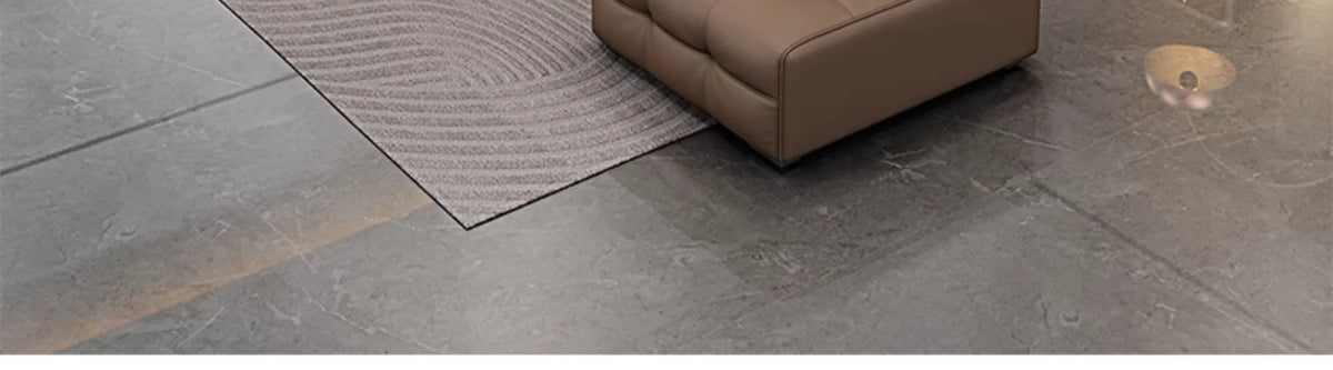 Modern Minimalistisches neues Leder Wohnzimmer Lawrence Italienisches leichtes Luxus gerades L-förmiges modulares Faules Weiches Tatami Lounge Sofa