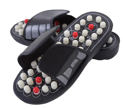 Spring, summer, plantar acupoint massage health care keeping in good health slippers Tai  rotating foot care tools