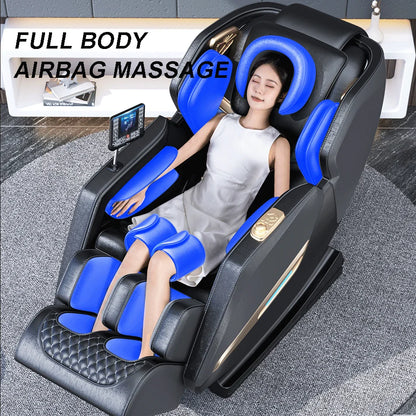 KI-gesteuerter intelligenter Massagesessel Schwerelosigkeit Geräuschloser Betrieb Lendenwirbelstütze Ergonomisches Design Ganzkörper-Massagesessel