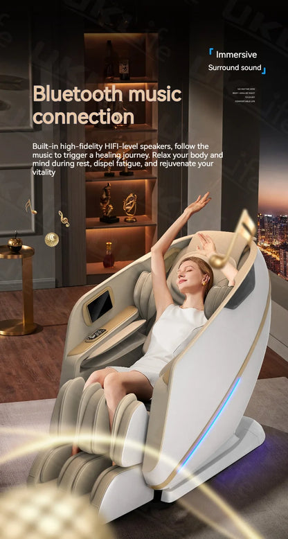 3 Year Warranty 4D SL-Track Zero Gravity full body AirBag Massager Chairs Home 3D Office Chair Luxury Electric Massage Sofa