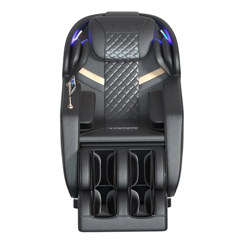 Großhandel Smart Luxus Spa 6D Zero Gravity Ganzkörper Shiatsu Luftdruck Tragbarer Klappbarer Massagesessel