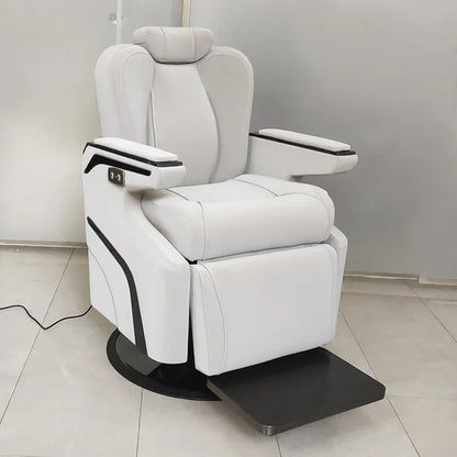 Kopftherapie Elektrischer Schönheits-Haarstuhl Multifunktionaler Augenbrauenrasier- und Ablagestuhl Physiotherapie Gesundheitsstuhl