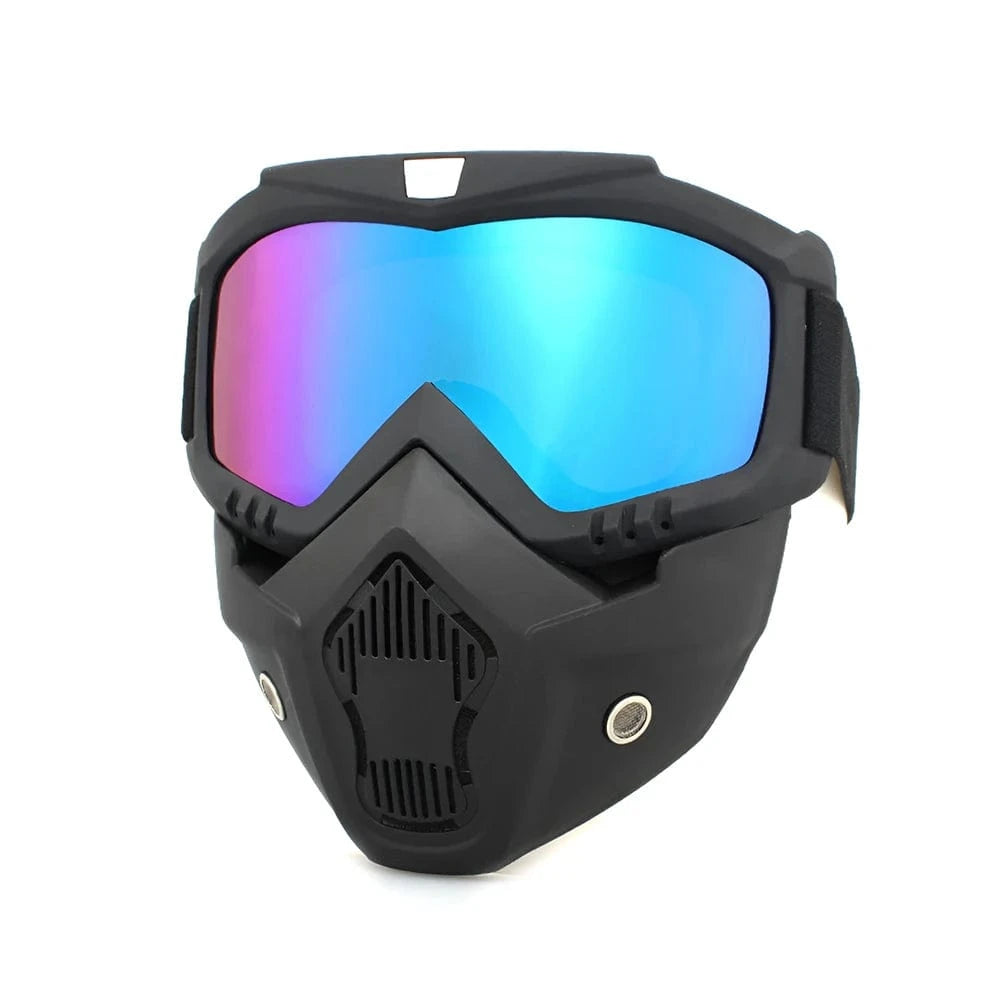 Auto-darkening welding mask