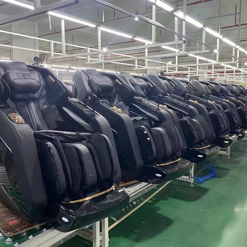 Bester Luxus 2024 High-End Elektrischer 4D 3D Zero Gravity Ganzkörper-Stretching-Massagesessel Ganzkörpermassagegerät
