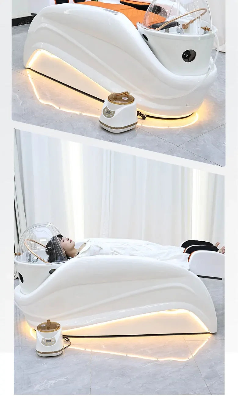 M45 Professional salon furniture hair wash facial nursing reclining head spa electric shampoo massage bed