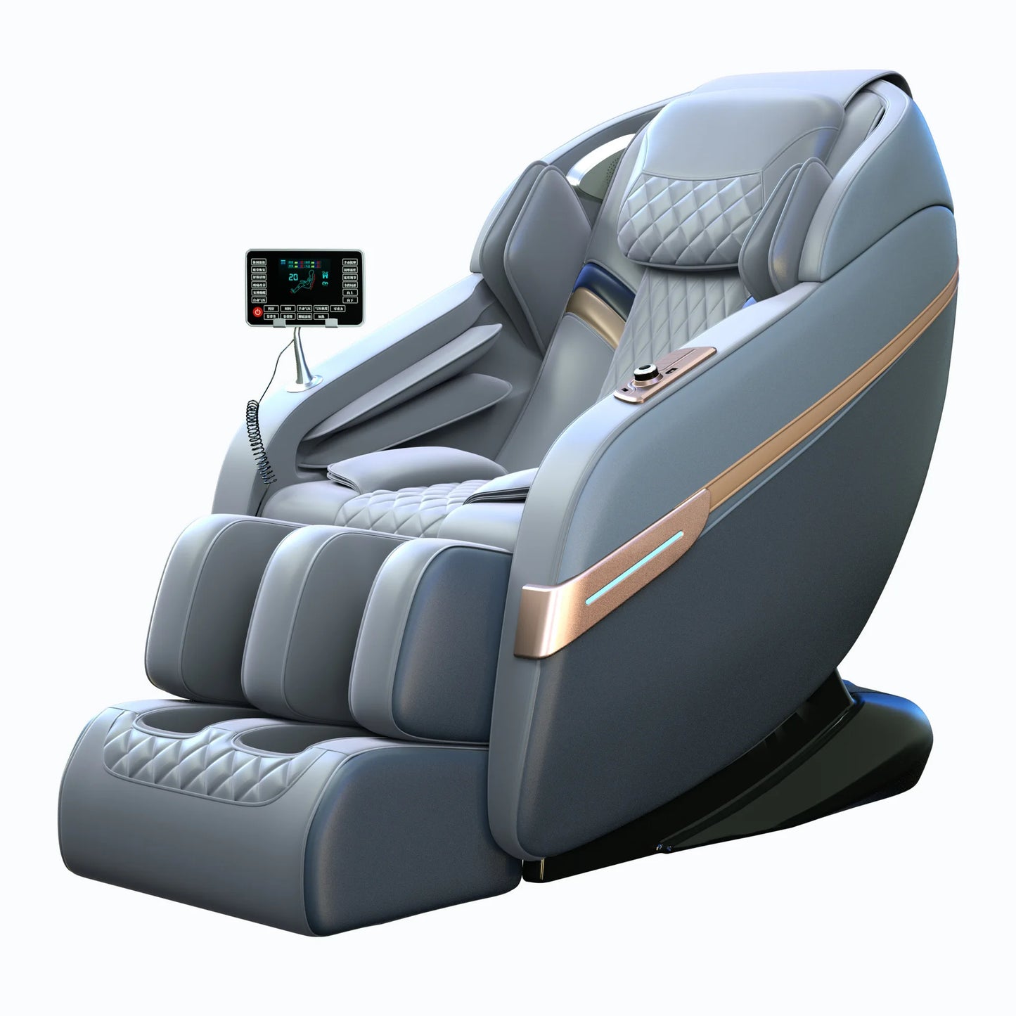 Fauteuil de massage électrique SL-Track, capsule spatiale compacte, massage automatique du corps entier |   Fauteuil inclinable multifonction pour la maison